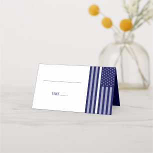 Carte De Placement Ligne blanche mince vide