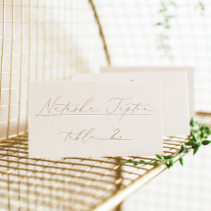 Carte De Placement Mariage à OASIS Beach