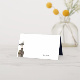 Carte De Placement Mariage bleu marine de la marine