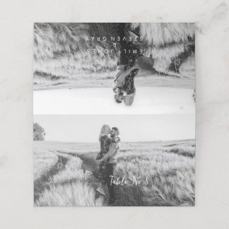 Carte De Placement Mariage Boho simple et élégant Table Aucun Carte p