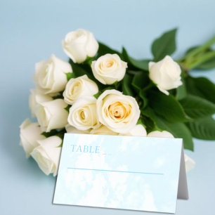 Carte De Placement Mariage fait au ciel