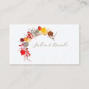 Carte De Placement Mariage Français Kissed Sweet Berry Raisins