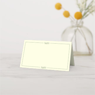 Carte De Placement Mariage minimaliste moderne éditable