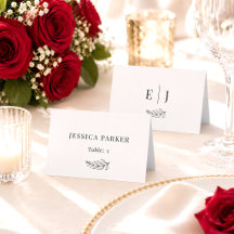 Mariage Minimaliste Moderne Noir & Blanc