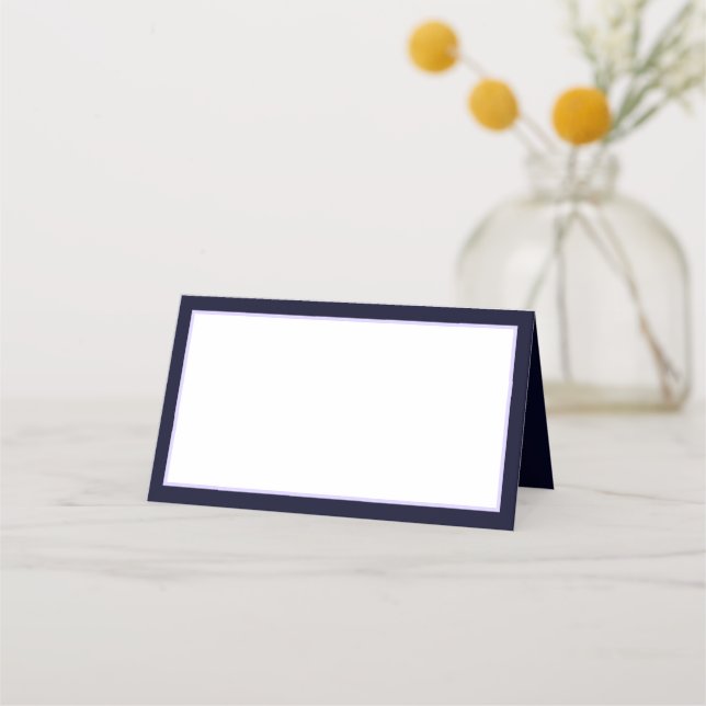 Carte De Placement Mariage mystique Rainbow Navy Blue Sun Moon Stars (Devant)