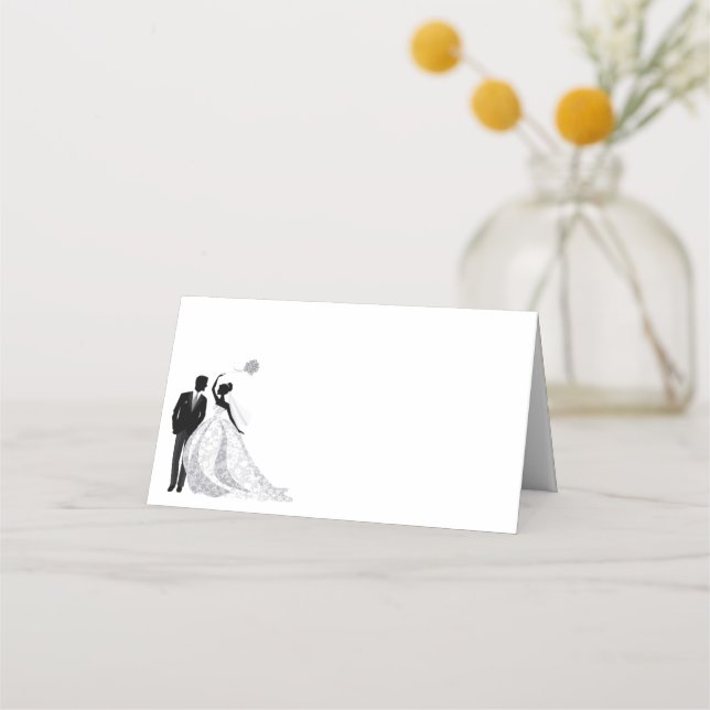 Carte De Placement Mariage Nom du couple Carte Place (Devant)