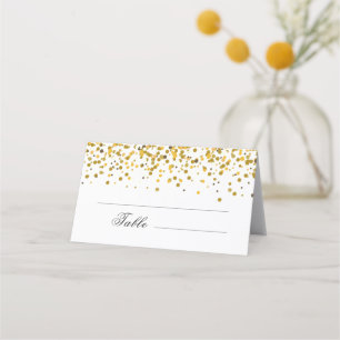 Carte De Placement Mariage parties scintillant