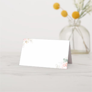 Carte De Placement Mariage rose