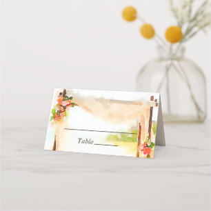 Carte De Placement Mariage sous la Chuppah
