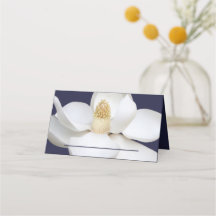 Marine et Magnolia Blanche, Mariage élégant
