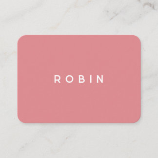Carte De Placement Marque Place Colorus - Rose