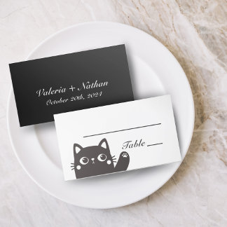 Carte De Placement Mes humains disent que nous faisons du chat