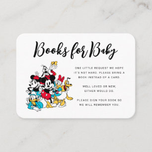 Carte De Placement Mickey et ses amis Livres pour Baby Insert Card