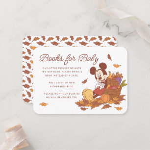 Carte De Placement Mickey Mouse Fall Harvest Books for Baby