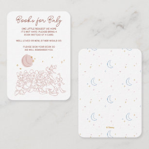 Carte De Placement Mickey & ses amis à la lune - Baby Shower pour fil