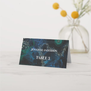 Carte De Placement Mini-galaxie minimaliste Mariage