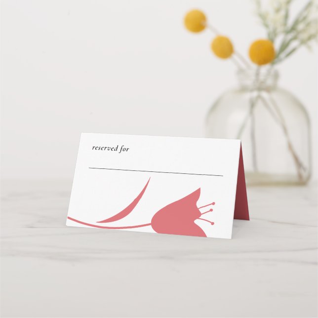 CARTE DE PLACEMENT MOD WINE TULIP MARIAGE (Devant)