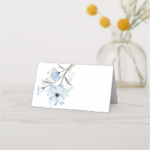 Moderne Elegant Chic Dusty Mariage bleu