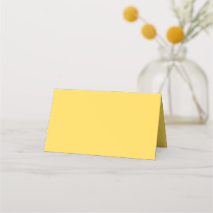 Carte De Placement moutarde couleur