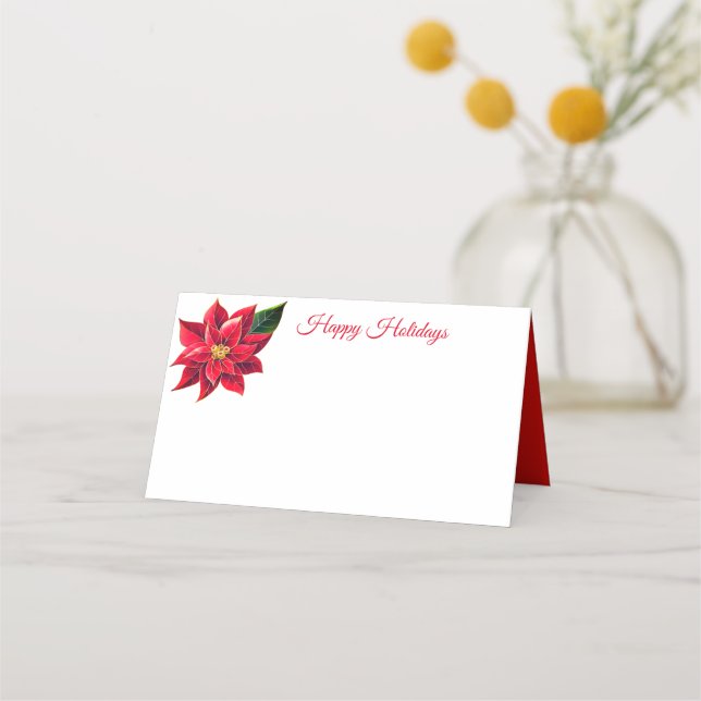 Carte De Placement Nom de Noël Carte de lieu (Devant)