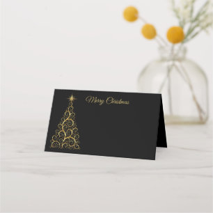 Carte De Placement Nom Place Card-Christmas Tree