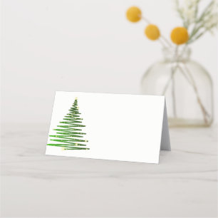 Carte De Placement Nom Place Card-Christmas Tree