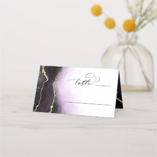 Carte De Placement Numéro de table du Mariage d'éthérie Mist Ombre Am