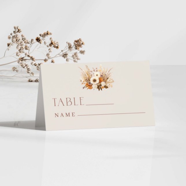 Carte De Placement Numéro de table « Tomber amoureux » (Créateur téléchargé)