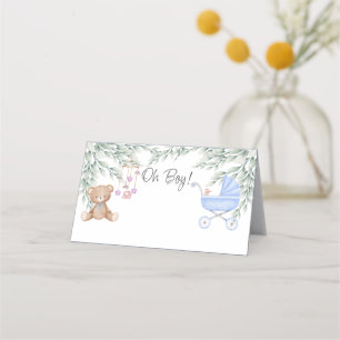 Carte De Placement Oh Garçon poussette bébé et douche mobile tente al