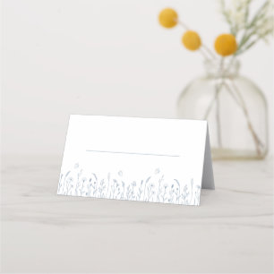 Carte De Placement Papillons de prairie fleur sauvage Mariage Carte P