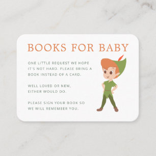 Carte De Placement Peter Pan Livres de Baby shower pour Baby Insert C