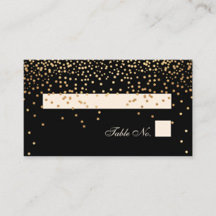 Carte De Placement PixDezines Sprinkles/Faux Gold/Place Cards
