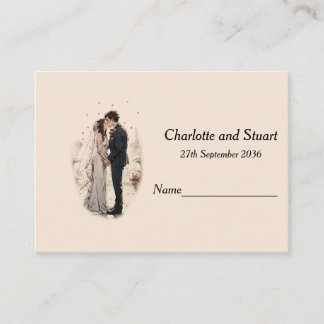 Carte De Placement Premier Baiser