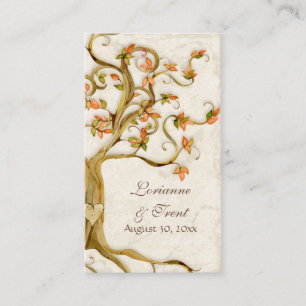 Carte De Placement Racines de l'arbre de rotation Antique Tan Escort 