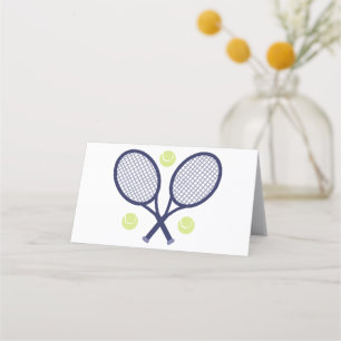 Carte De Placement Rackets De Tennis