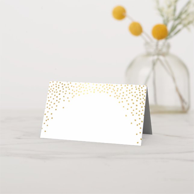 Carte De Placement RÉCEPTION MARITIME moderne rustique mini confetti  (Devant)