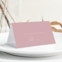 Script Whimsical | Dusty Rose plié