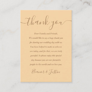 Carte De Placement Signature Script Champagne Mariage Merci