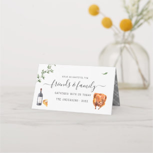 Carte De Placement Soirée d'Action de grâce