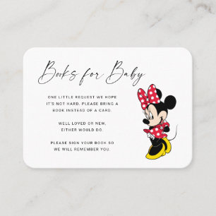 Carte De Placement Souris Minnie moderne Livres pour Baby Insert Ca