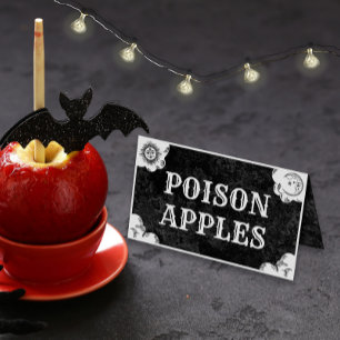 Carte De Placement Spirit Board Halloween Gothic Fold Étiquette alime