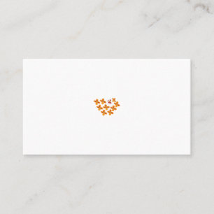 Carte De Placement Style Décoratif, Orange Mouillé, Rouge Cornell