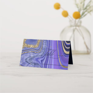 Carte De Placement Tableau Mariage d'âge Abstrait ID de minuit827
