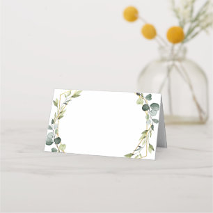 Carte De Placement Tableau Mariage de trame de courroie Eucalyptus mo