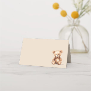 Carte De Placement Teddy Bear