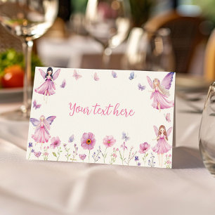 Carte De Placement Tente de nourriture pour fête d'anniversaire dans