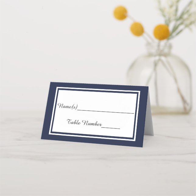 Carte De Placement Triage double marine - Carte d'escorte (Devant)