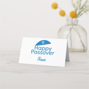 Carte De Placement Un hommage à la Pâque bleue avec Kippah