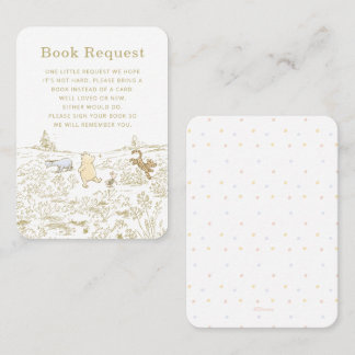 Carte De Placement Winnie the Pooh 100 acres Demande de livre de bois