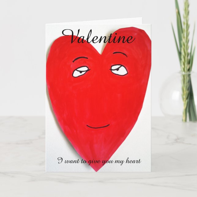 Carte de plaisanterie VALENTINE SECRET ADMIRER (Devant)